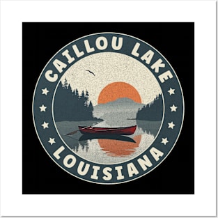 Caillou Lake Louisiana Sunset Posters and Art